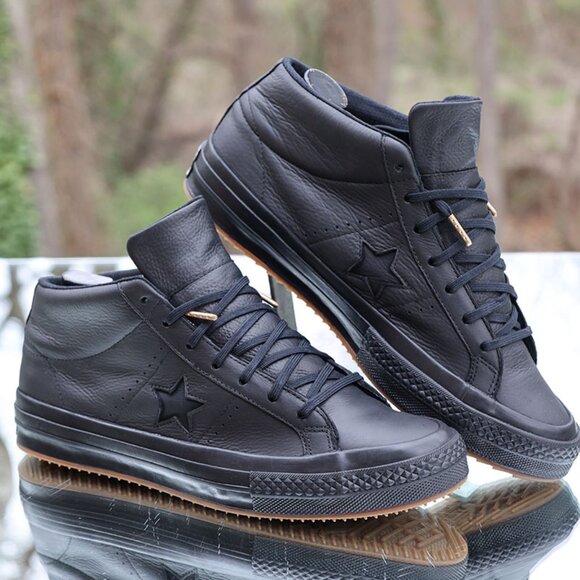 Converse Counter Climate Mid Triple Black - Picture 1 of 14